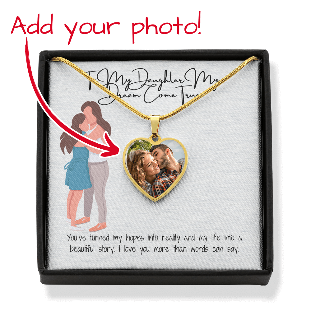 A Heartfelt Keepsake Personalized Heart Necklace