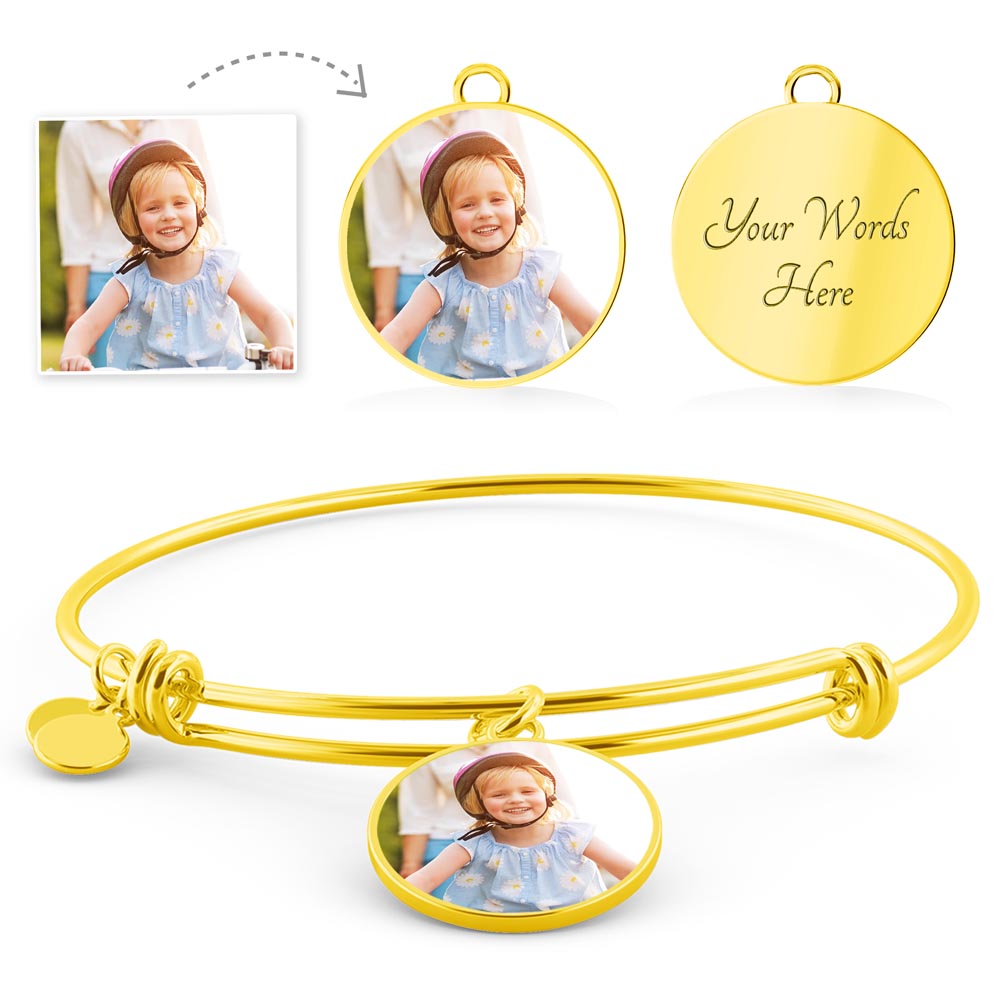 A Circle of Love & Faith Luxury Circle Bangle for My Hijabi Daughter