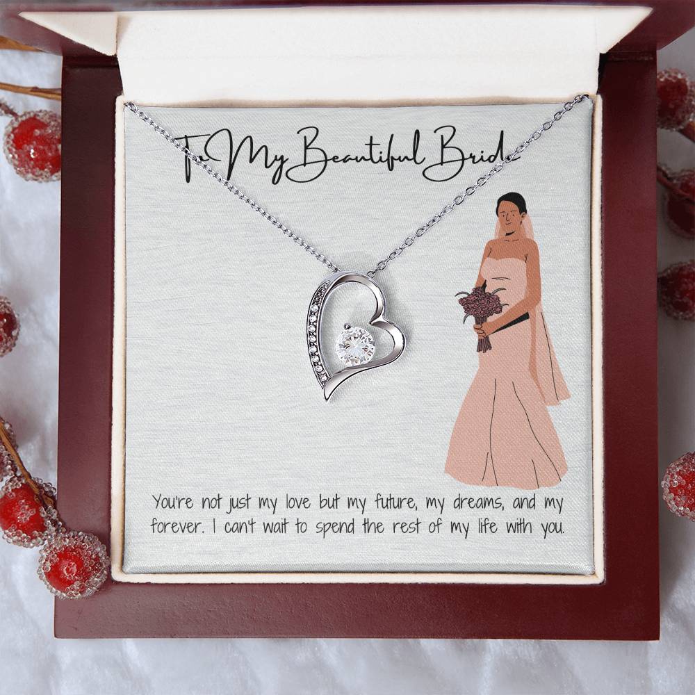 Almost Mrs. Charm Necklace