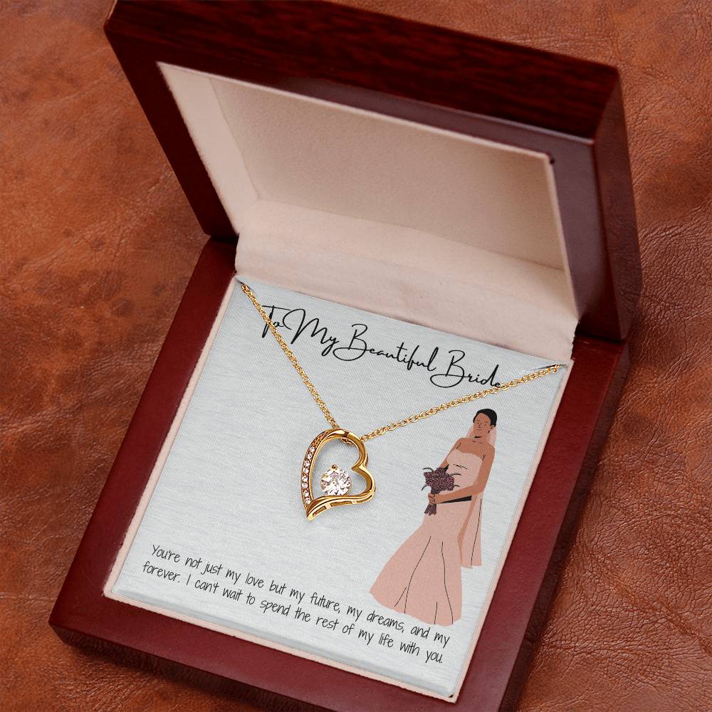 Almost Mrs. Charm Necklace