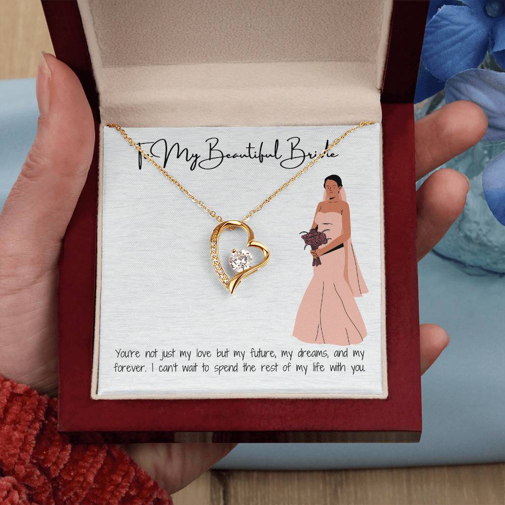 Almost Mrs. Charm Necklace