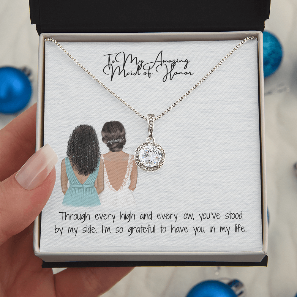 Amazing Maid Of Honor Hope Necklace