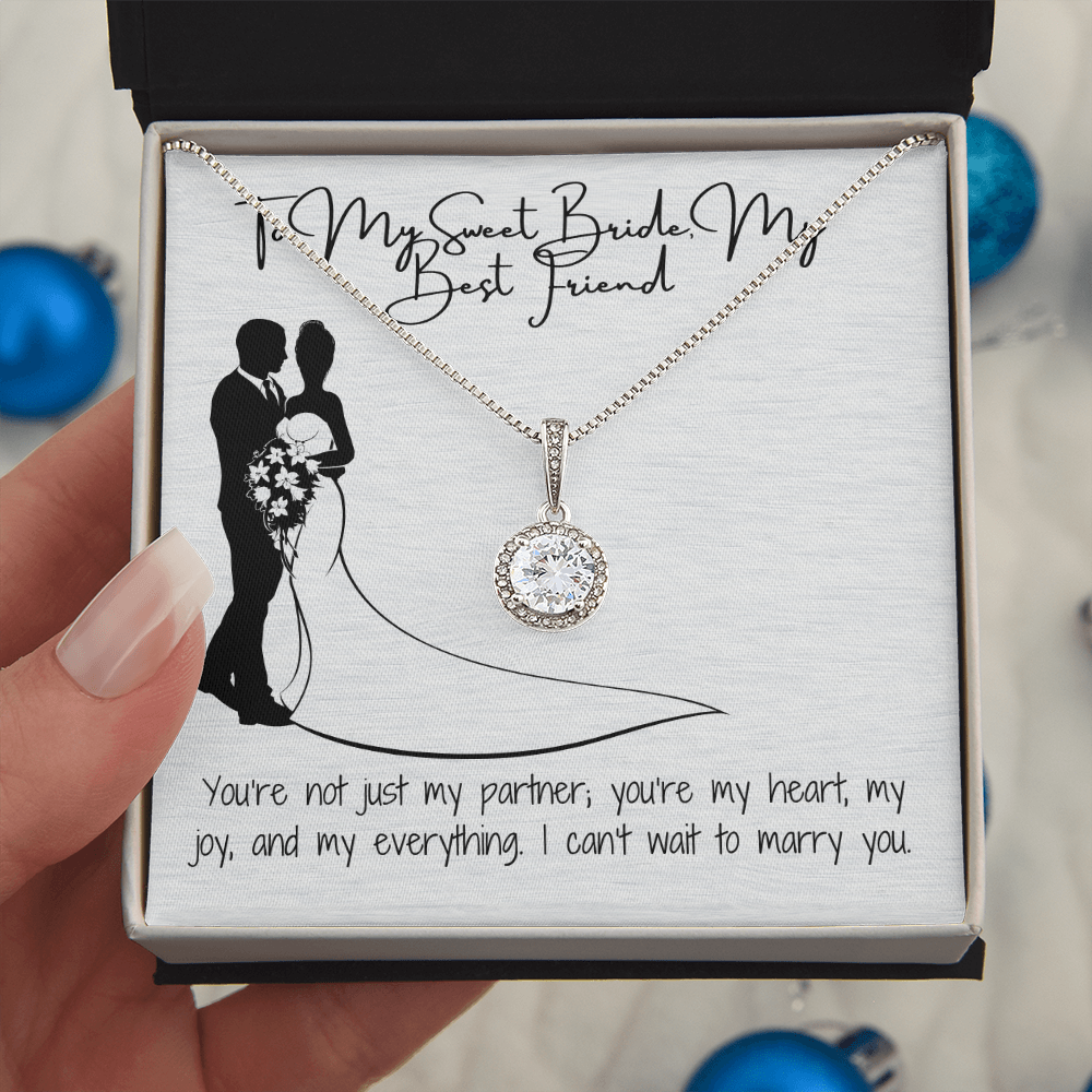 To the Bride, With Love Necklace