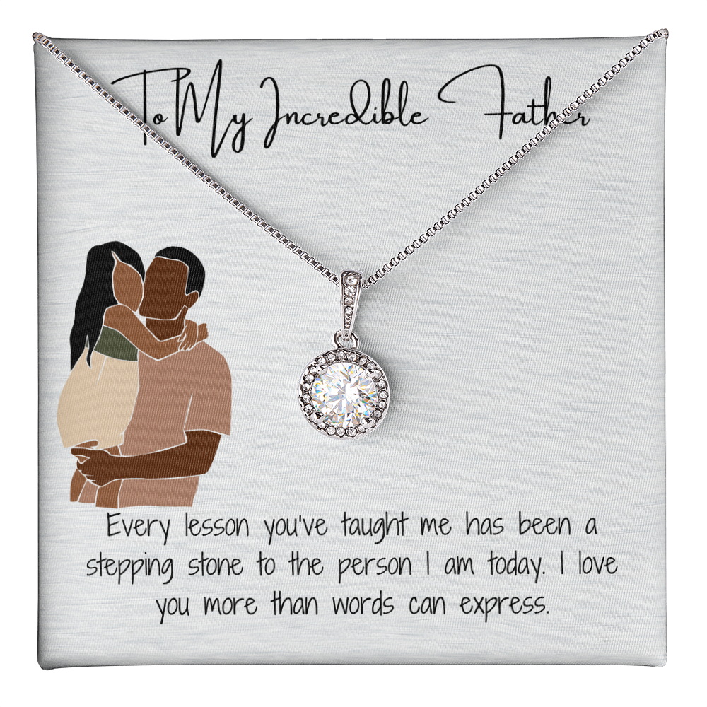 Dad, My Role Model Forever Necklace