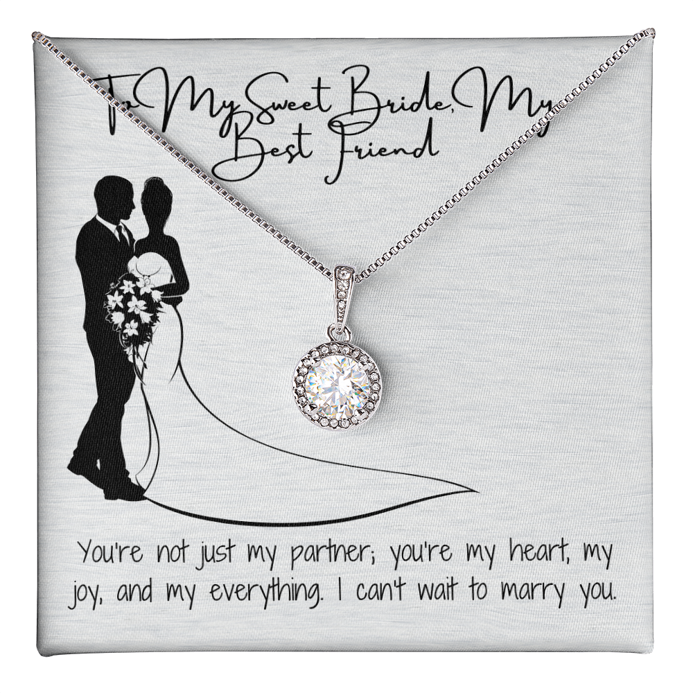To the Bride, With Love Necklace