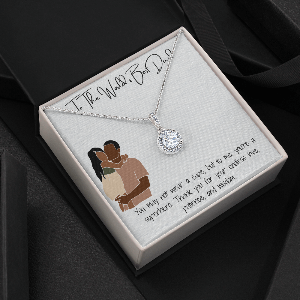 Best Dad in the World Necklace