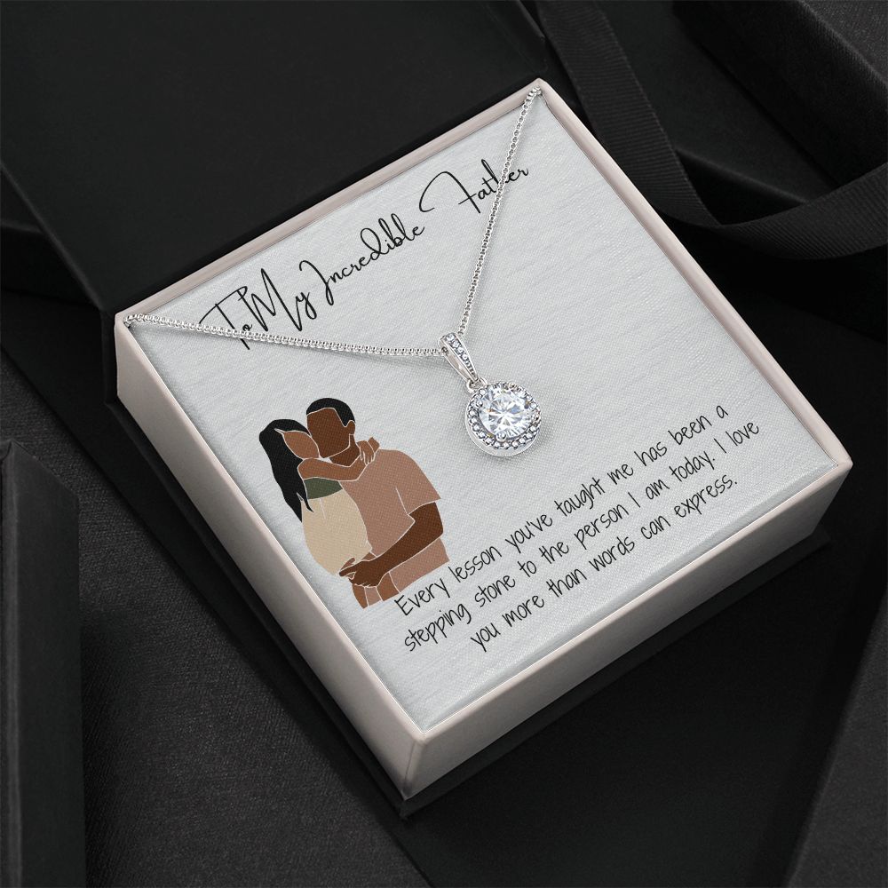 Dad, My Role Model Forever Necklace