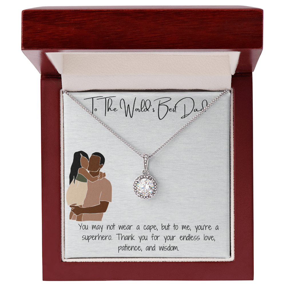 Best Dad in the World Necklace