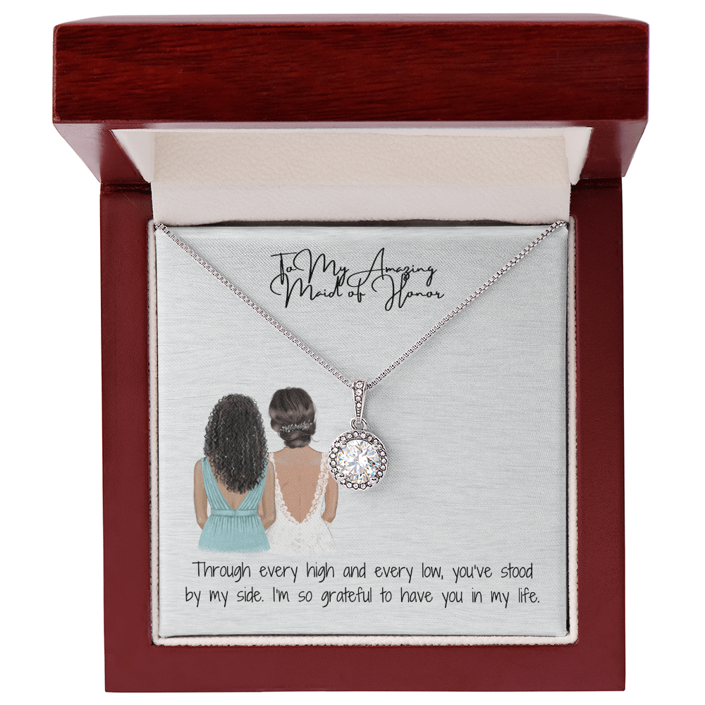 Amazing Maid Of Honor Hope Necklace