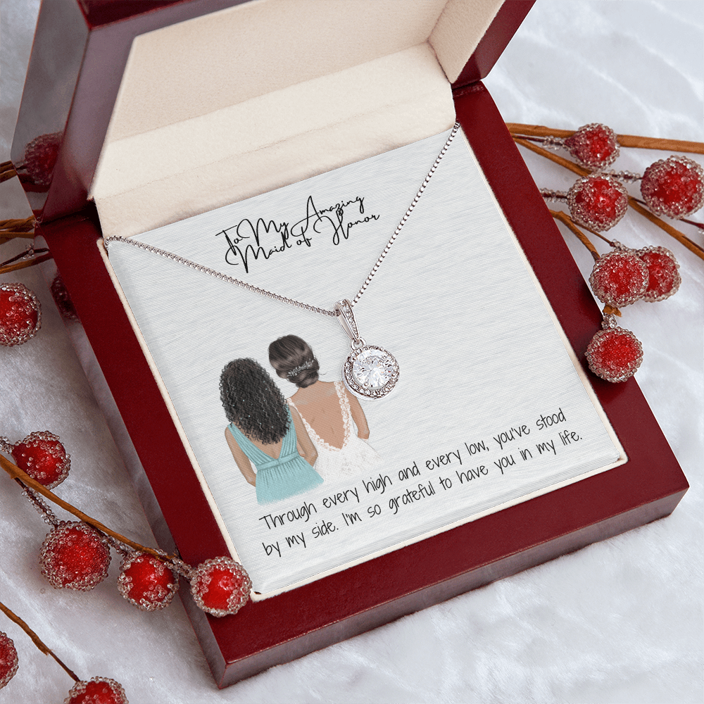 Amazing Maid Of Honor Hope Necklace