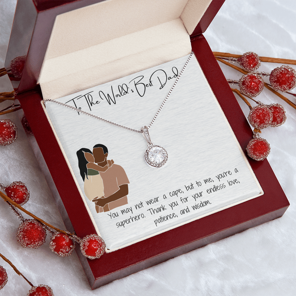 Best Dad in the World Necklace