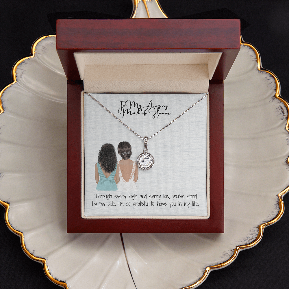 Amazing Maid Of Honor Hope Necklace