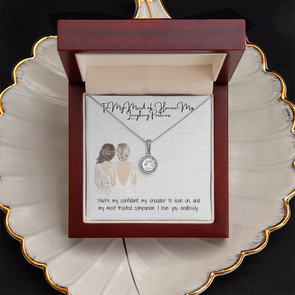 Laughing Partner Eternal Hope Necklace