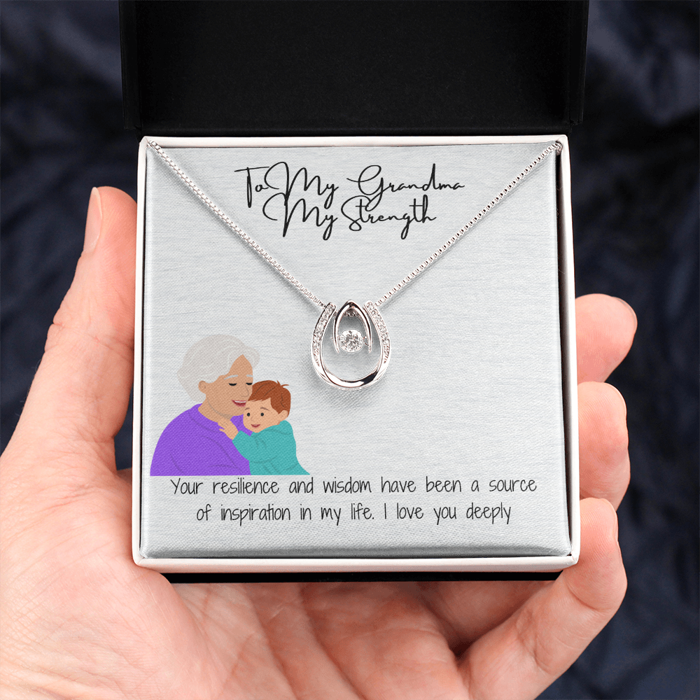 "Grandma's Good Fortune" Lucky in Love Necklace