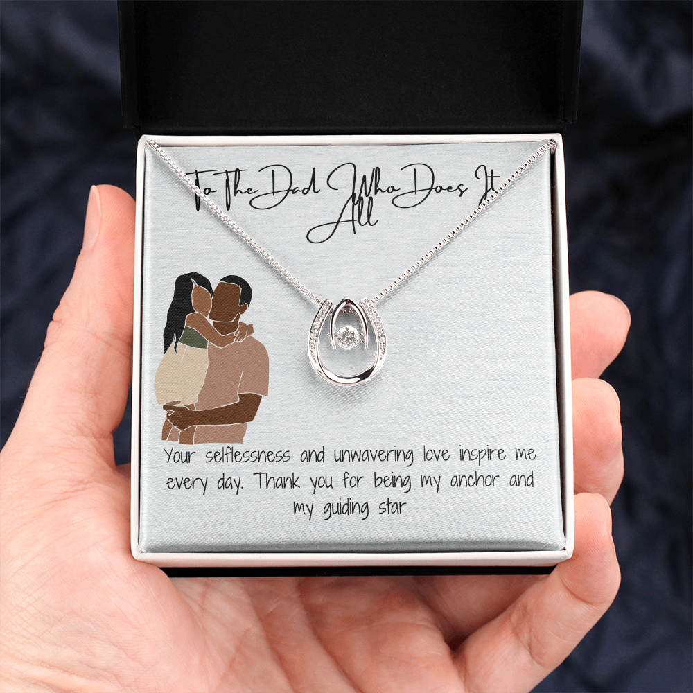 Dad, My Life's Foundation Necklace