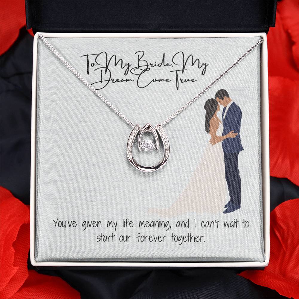 "Bridal Glow" Pendant Necklace