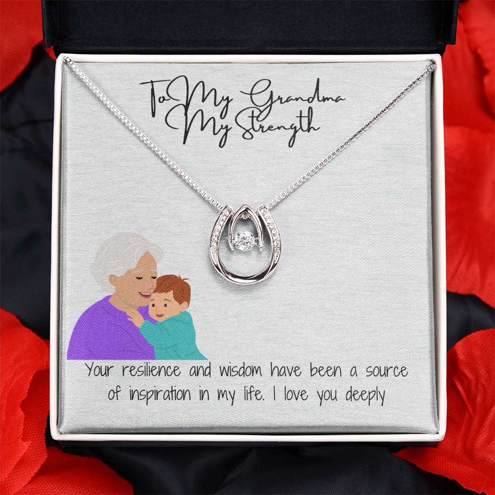 "Grandma's Good Fortune" Lucky in Love Necklace