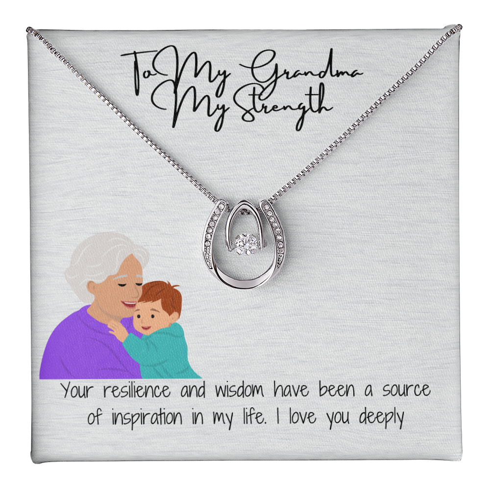"Grandma's Good Fortune" Lucky in Love Necklace