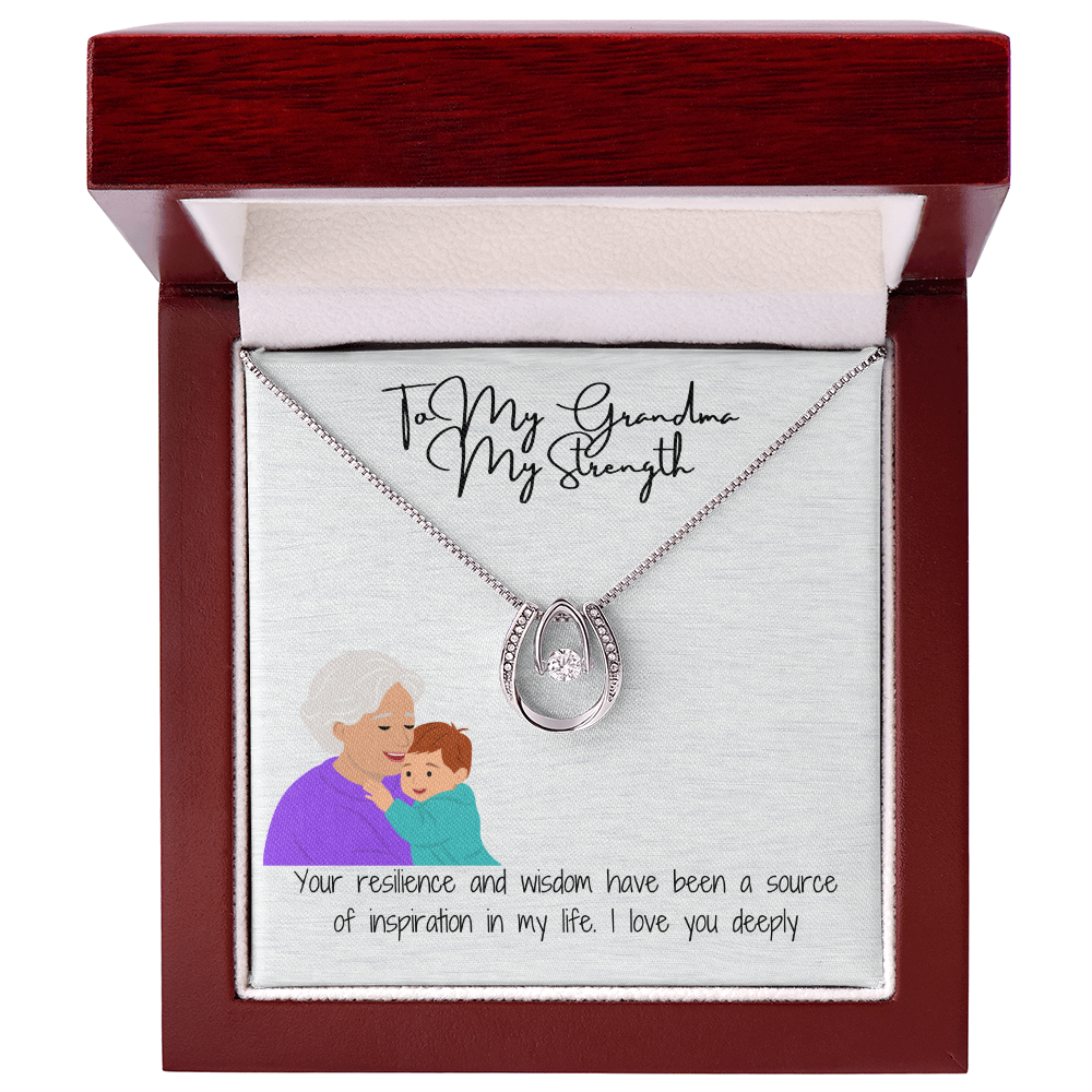 "Grandma's Good Fortune" Lucky in Love Necklace
