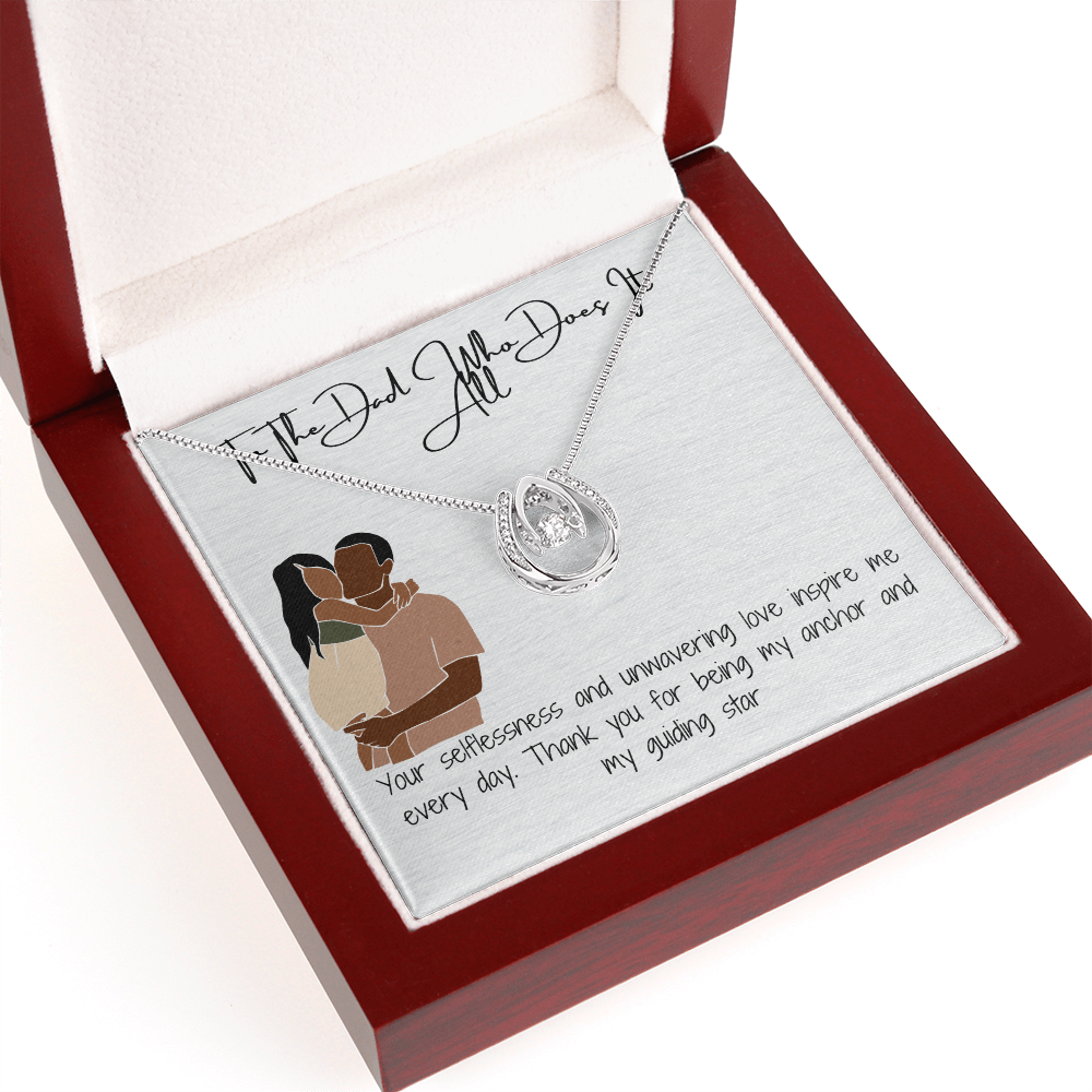 Dad, My Life's Foundation Necklace