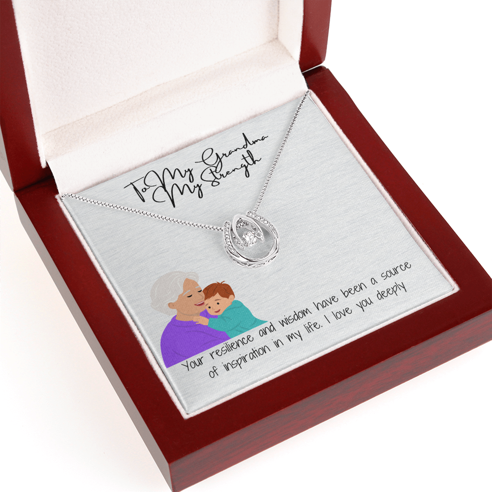 "Grandma's Good Fortune" Lucky in Love Necklace
