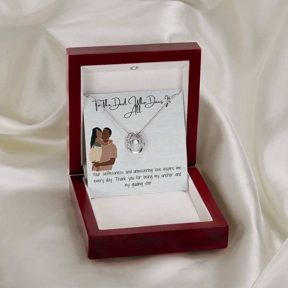 Dad, My Life's Foundation Necklace