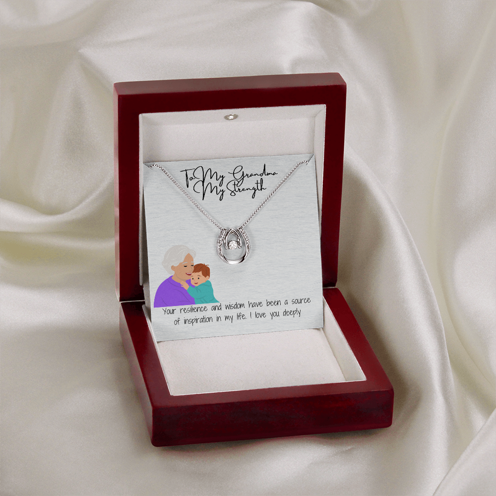 "Grandma's Good Fortune" Lucky in Love Necklace
