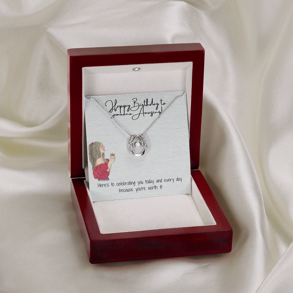 Radiant Birthday Girl Charm