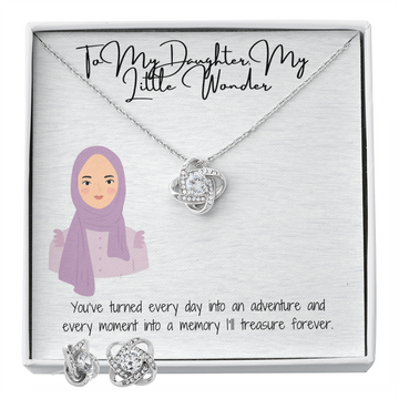 To My Daughter Love That Stays Forever Knotted