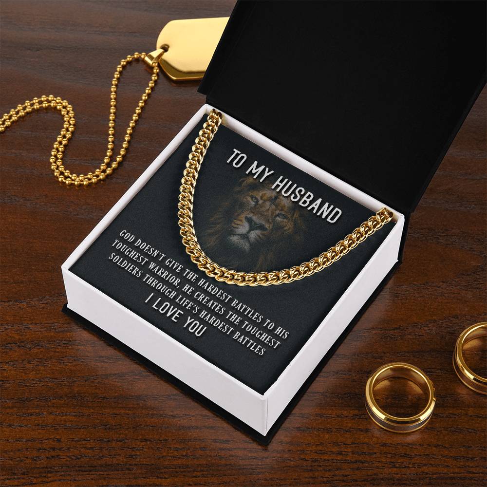 Husband Gift – Bold Cuban Chain