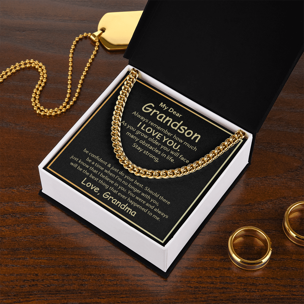 Cuban Chain for Grandson – Strength & Style