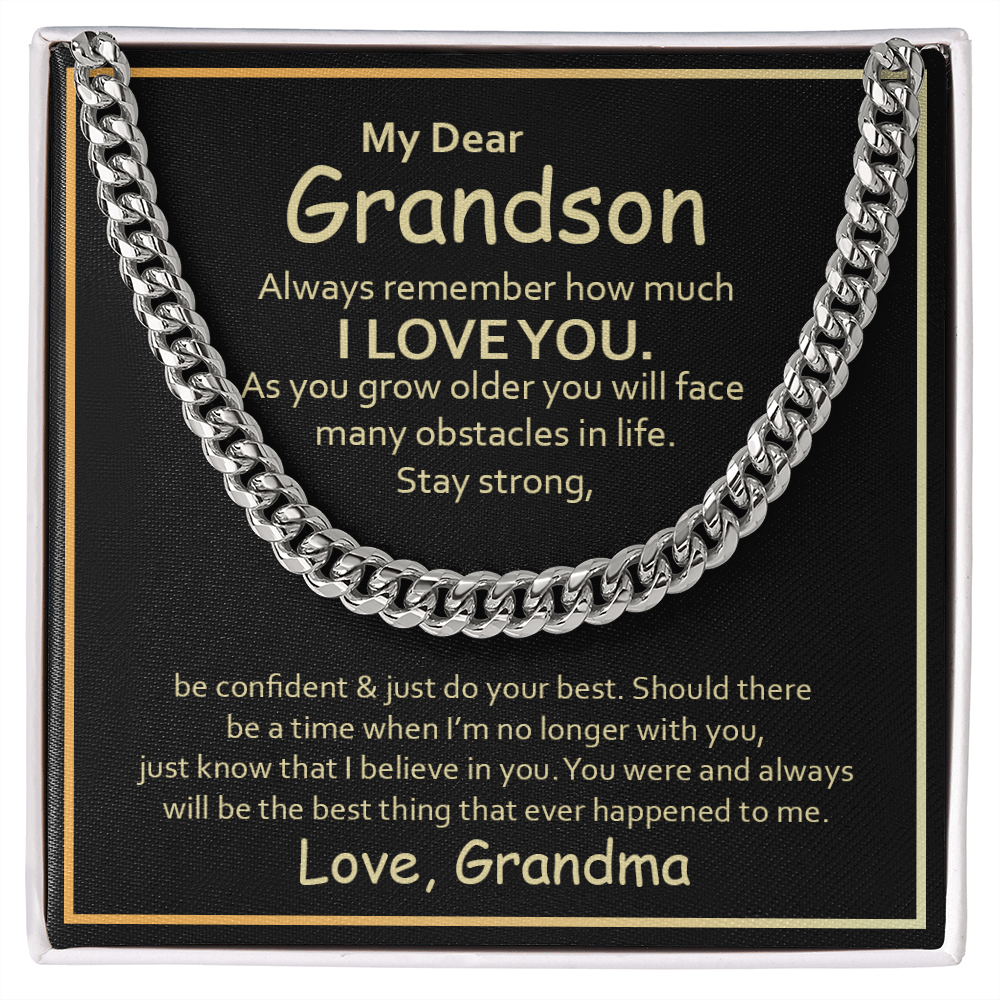 Cuban Chain for Grandson – Strength & Style