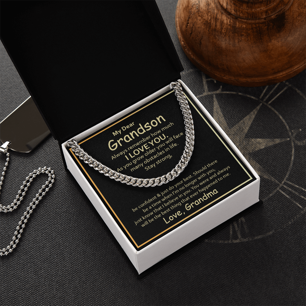 Cuban Chain for Grandson – Strength & Style