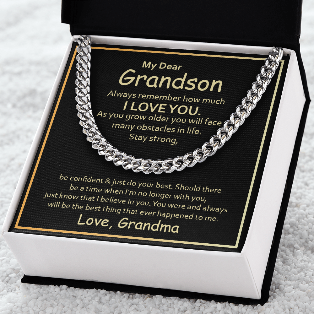 Cuban Chain for Grandson – Strength & Style