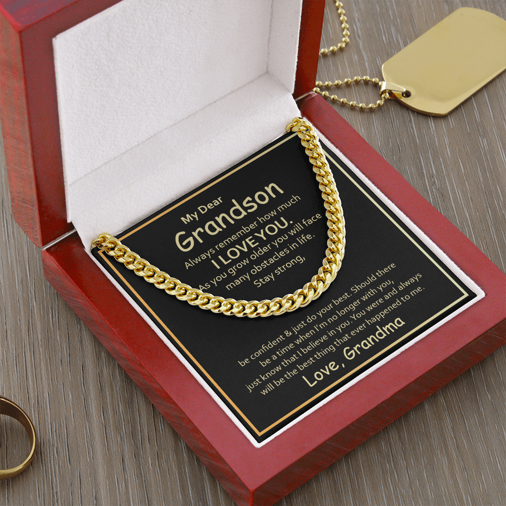 Cuban Chain for Grandson – Strength & Style