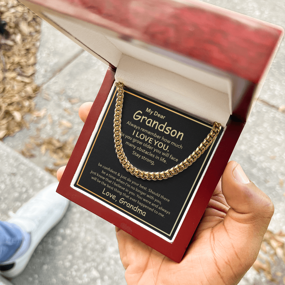 Cuban Chain for Grandson – Strength & Style