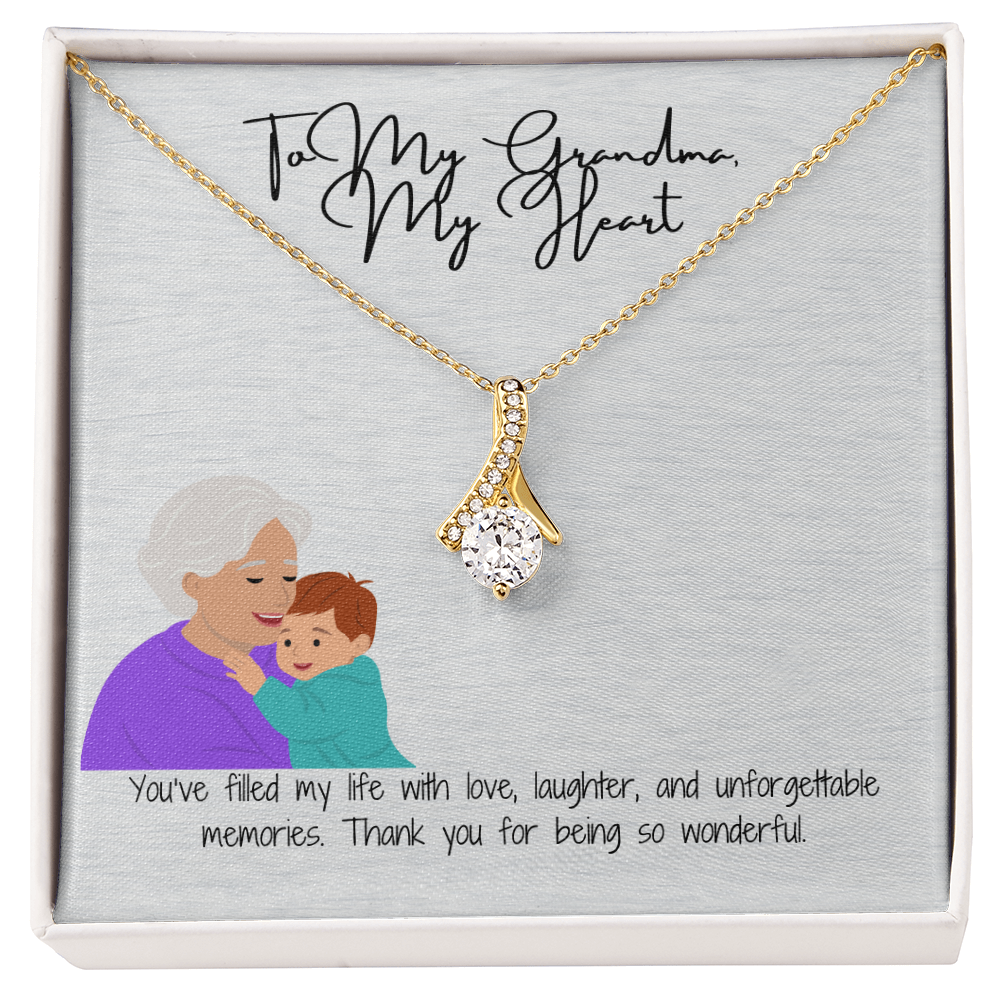 Radiant & Elegant Alluring Beauty Necklace for Grandma