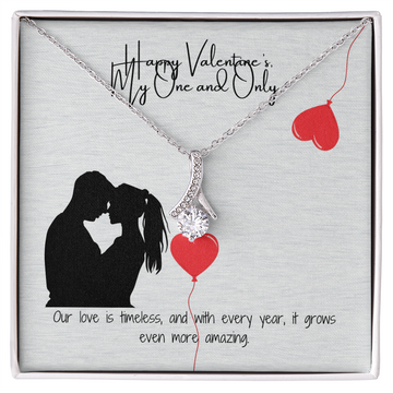 Cherished Love Valentine Pendant and Gift Card Combo