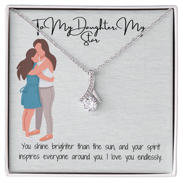 Timeless Elegance Alluring Beauty Necklace (Yellow & White Gold)