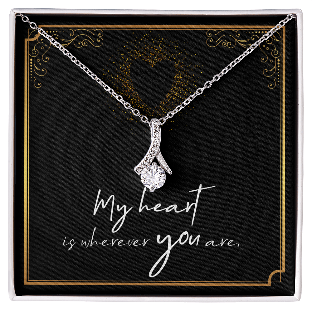 Alluring Beauty Necklace (Yellow & White Gold )