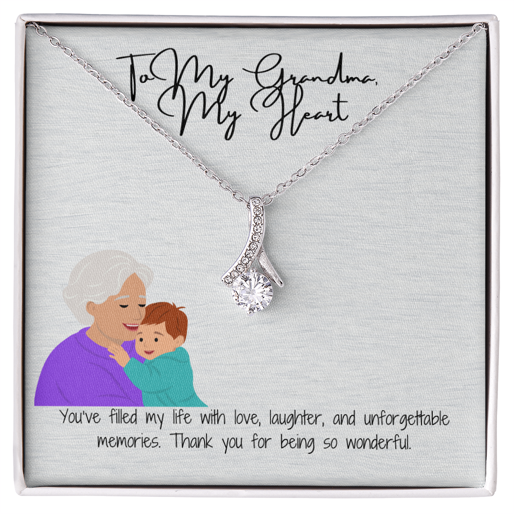 Radiant & Elegant Alluring Beauty Necklace for Grandma