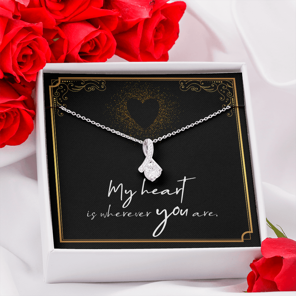 Alluring Beauty Necklace (Yellow & White Gold )