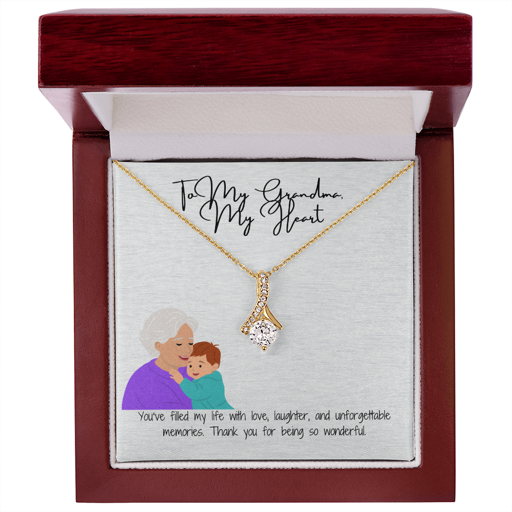 Radiant & Elegant Alluring Beauty Necklace for Grandma