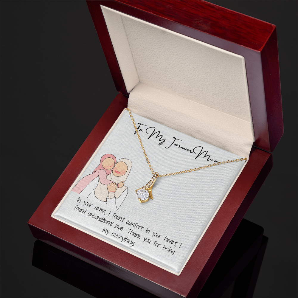 "Alluring Beauty" Sparkling Pendant Necklace Effortless Elegance for Any Occasion