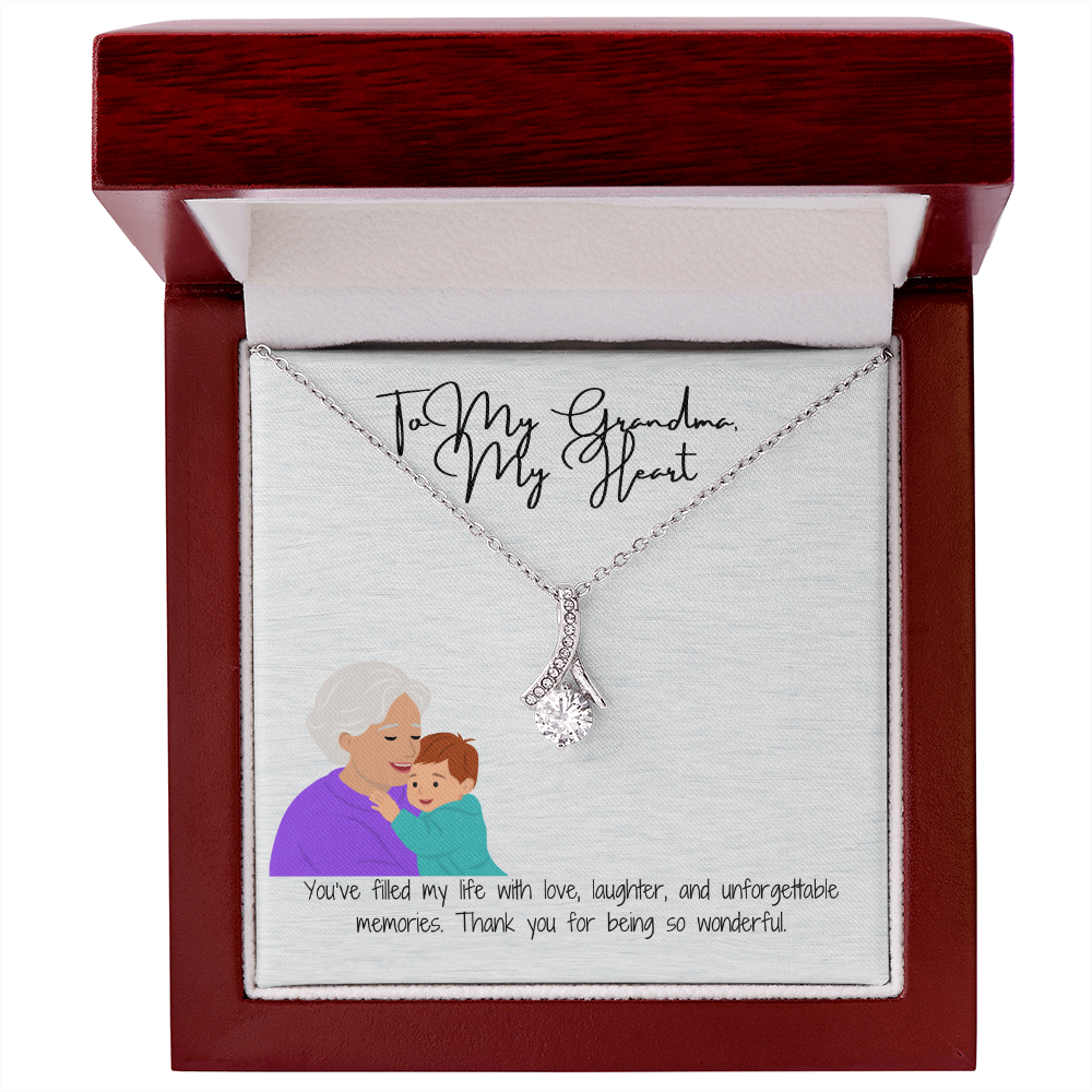 Radiant & Elegant Alluring Beauty Necklace for Grandma