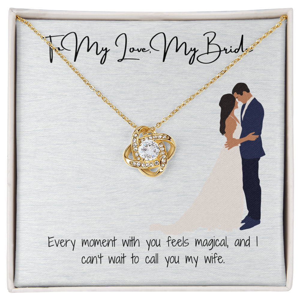 Almost Mrs. Charm Necklace