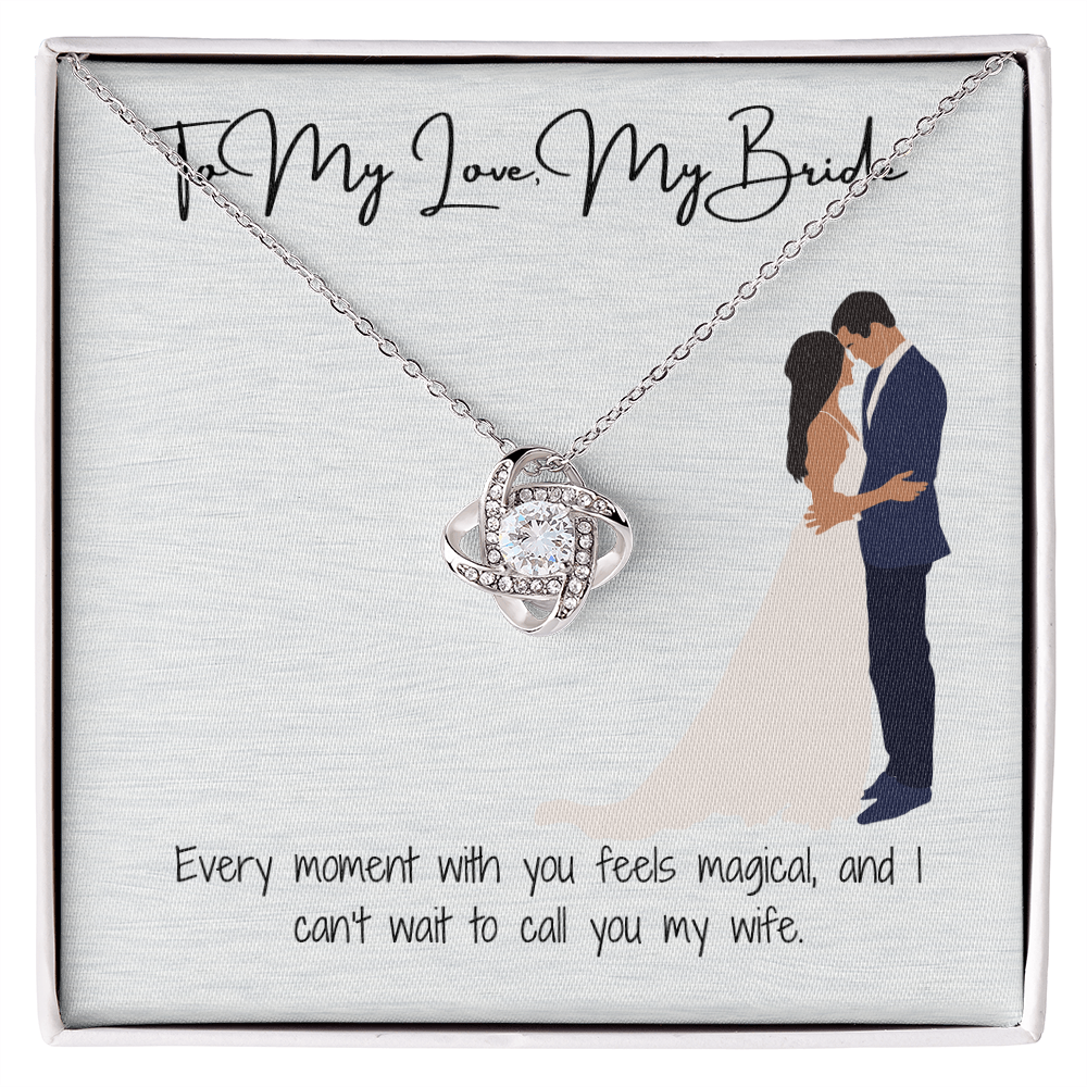 Almost Mrs. Charm Necklace