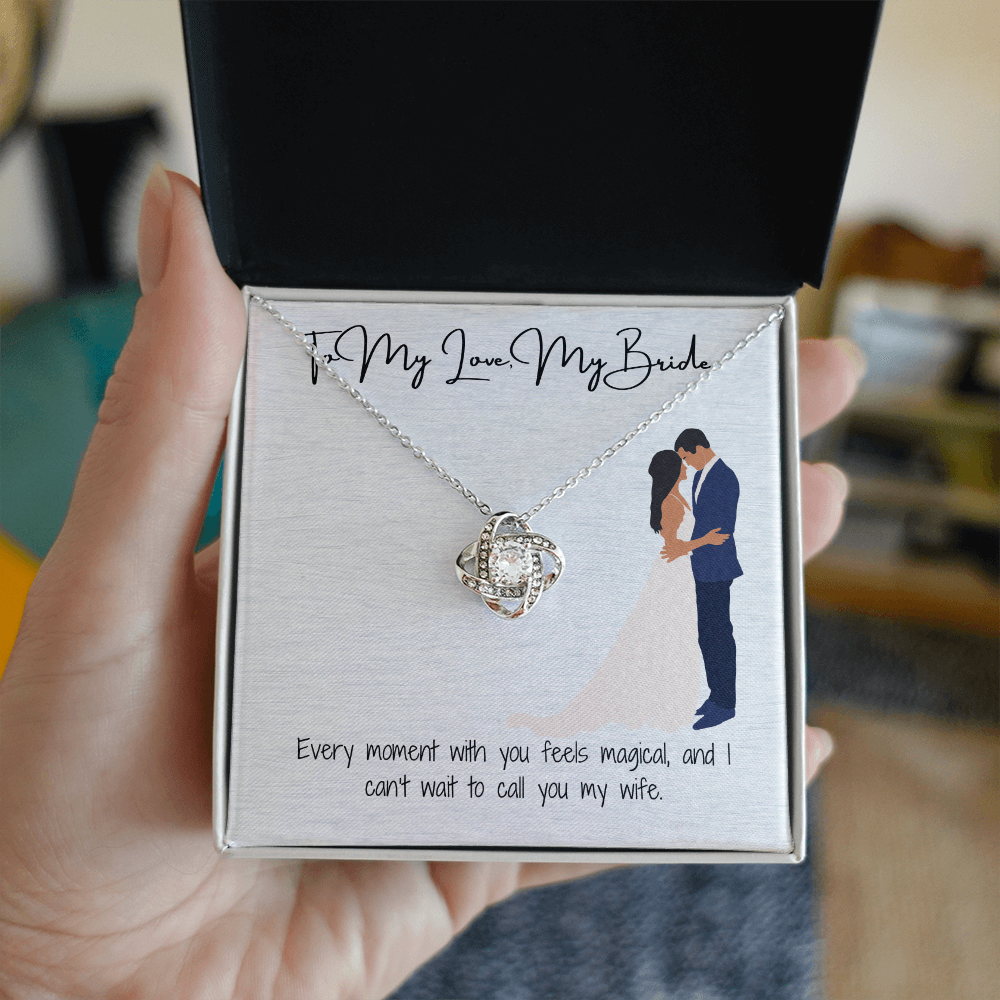 Almost Mrs. Charm Necklace