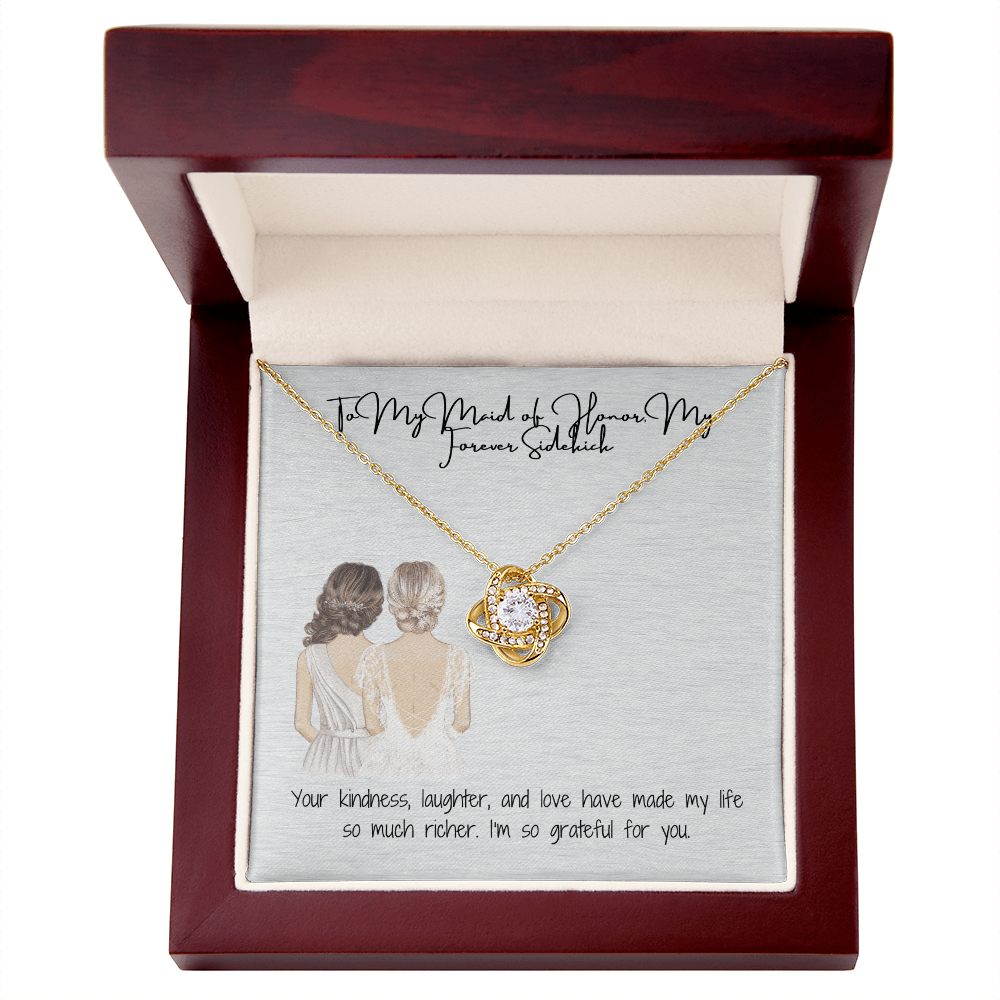 Forever Love Knot Necklace