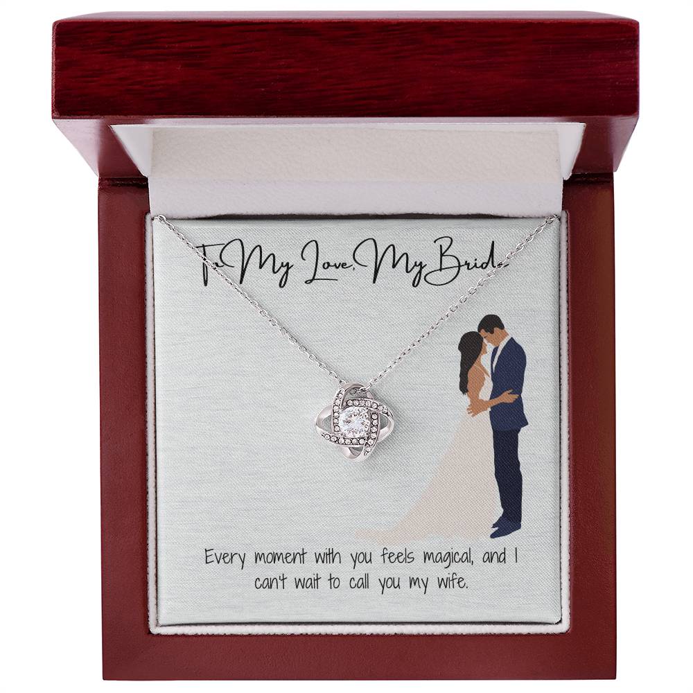 Almost Mrs. Charm Necklace
